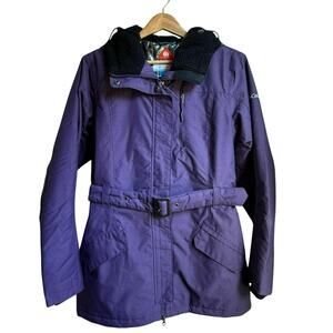 Columbia Beverly Mountain II Omni-Heat Waterproof Jacket Purple M